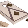 Juego de lanzamiento individual Cornhole 90x60cm - 2x4 bolsas