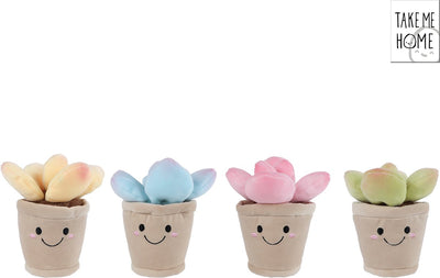 Take me home van manen plant knuffel pluche 13cm - schattig speelgoed cadeau.