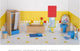 Bagno di mobili per bambole Goki