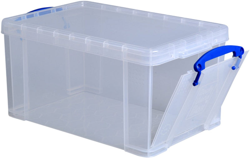 Utilissimo box portaoggetti ru 14ltr 395x255x210mm bianco trasp