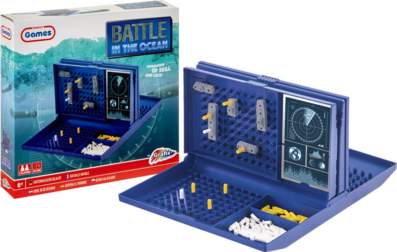 Batalla de juego infantil en las profundidades