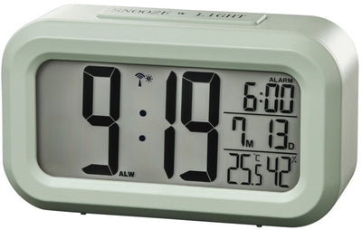 Reloj despertador Hama - rc 660 - radiocontrolado - verde menta