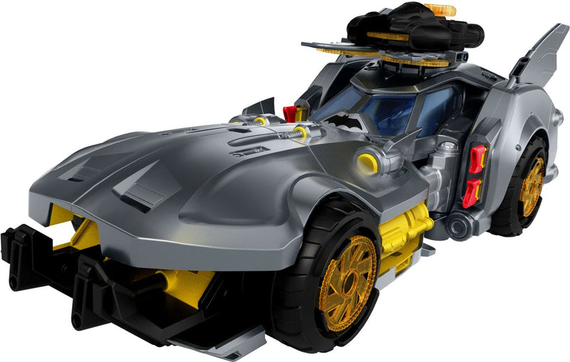 Mattel DC Premier Batmobile - con cañón Bat-dron y proyectiles