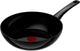 Tefal renew black on - sartén wok de cerámica - ø28 cm - sin pfas - apta para inducción