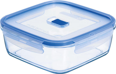 Contenitore per alimenti freschi Luminarc pure box active - vetro - quadrato - 1,22 l