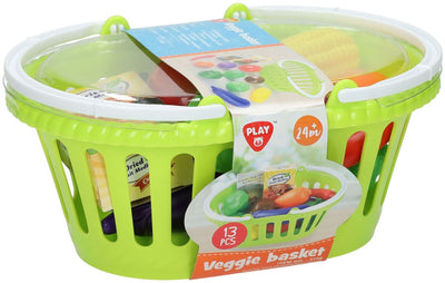 Juega la canasta con verduras, 13dlg.