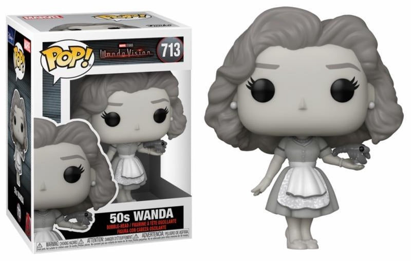 Funko ! pop - vinyl - marvel wandavision - wanda 50s (52042)