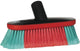 Spazzola per lavaggio ovale Vikan 526952 - 230 mm - permeabile all'acqua - setole morbide divise - spazzola per auto - lavaggio auto