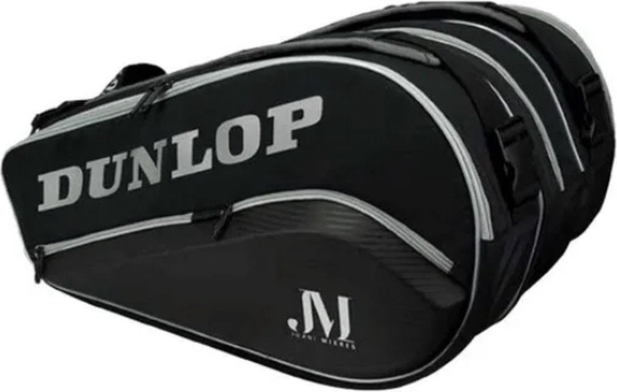 Dunlop - paletero elite - borsa da padel - nero nero