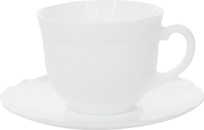 Tazza e piattino Luminarc Trianon - 22cl - set-6