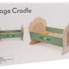 Lobbes speelgoed bv classic world vintage houten poppenwieg