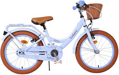 Volare Ashley children's bicycle - girls - 18 inches - pastel blue - two hand brakes