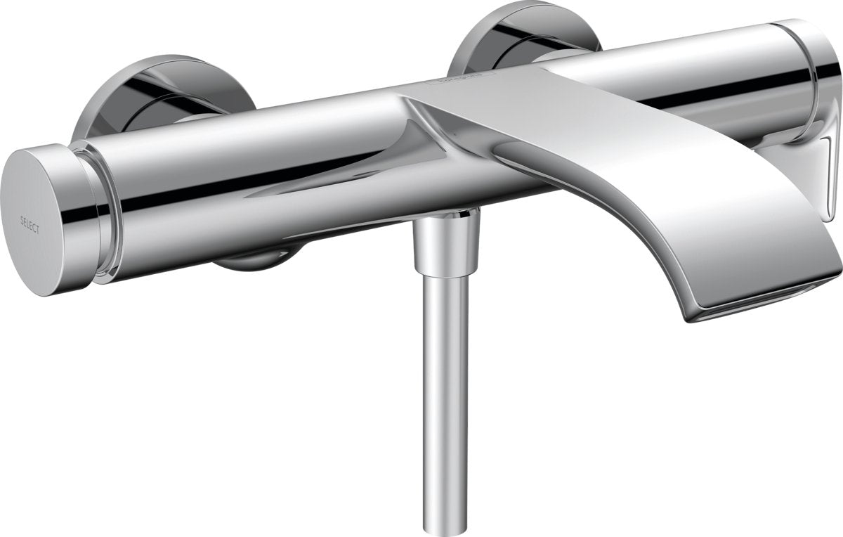 Hansgrohe Vivinis Mezclador monomando de bañera de superficie negro mate