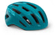 With miles mips bicycle helmet men women - bicycle helmet city bike adults - e-bike - trekking - size m l (58-61cm) - teal glossy (blue)