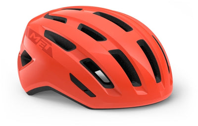 With miles mips bicycle helmet men women - bicycle helmet city bike adults - e-bike - trekking - size m l (58-61cm) - coral glossy (red)
