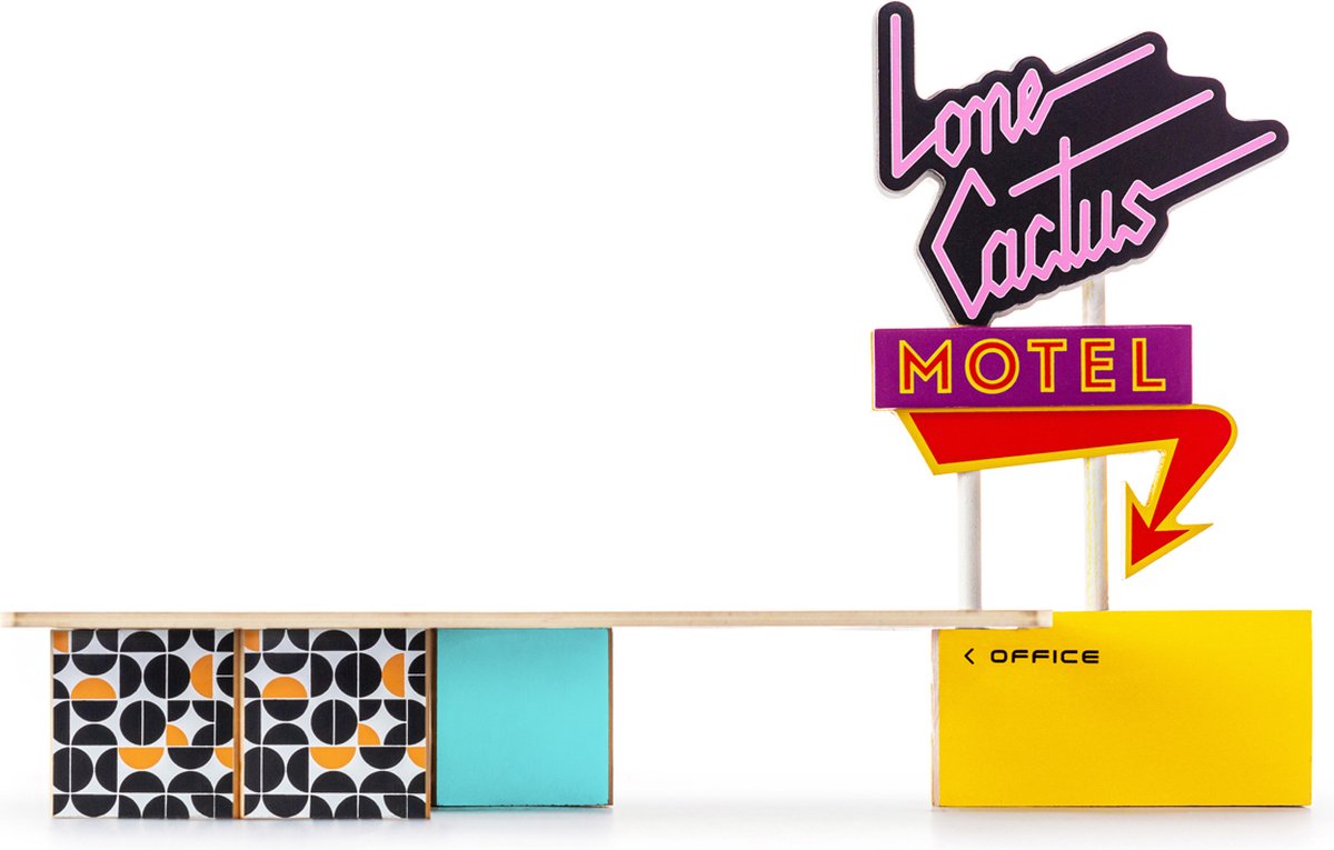 Candylab toys candylab houten die-cast speelgoedauto - lone cactus motel - candycar world