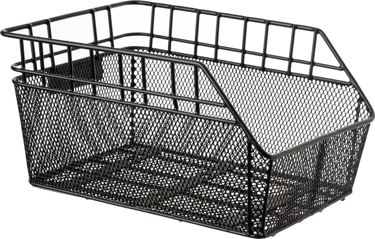 Cesta portaequipajes trasera fastrider olav pequeña negra fija
