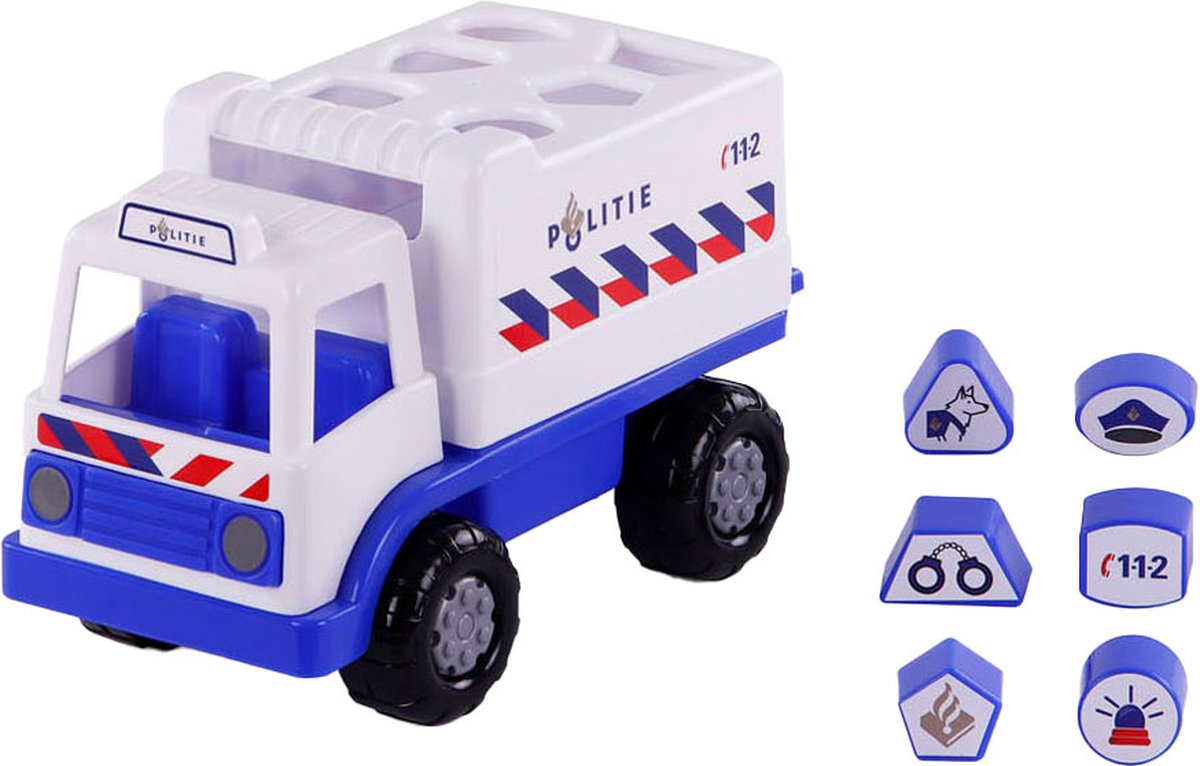 Cavallino Toys Cavallino Truck Form Form Stew con 6 blocchi, 26 cm