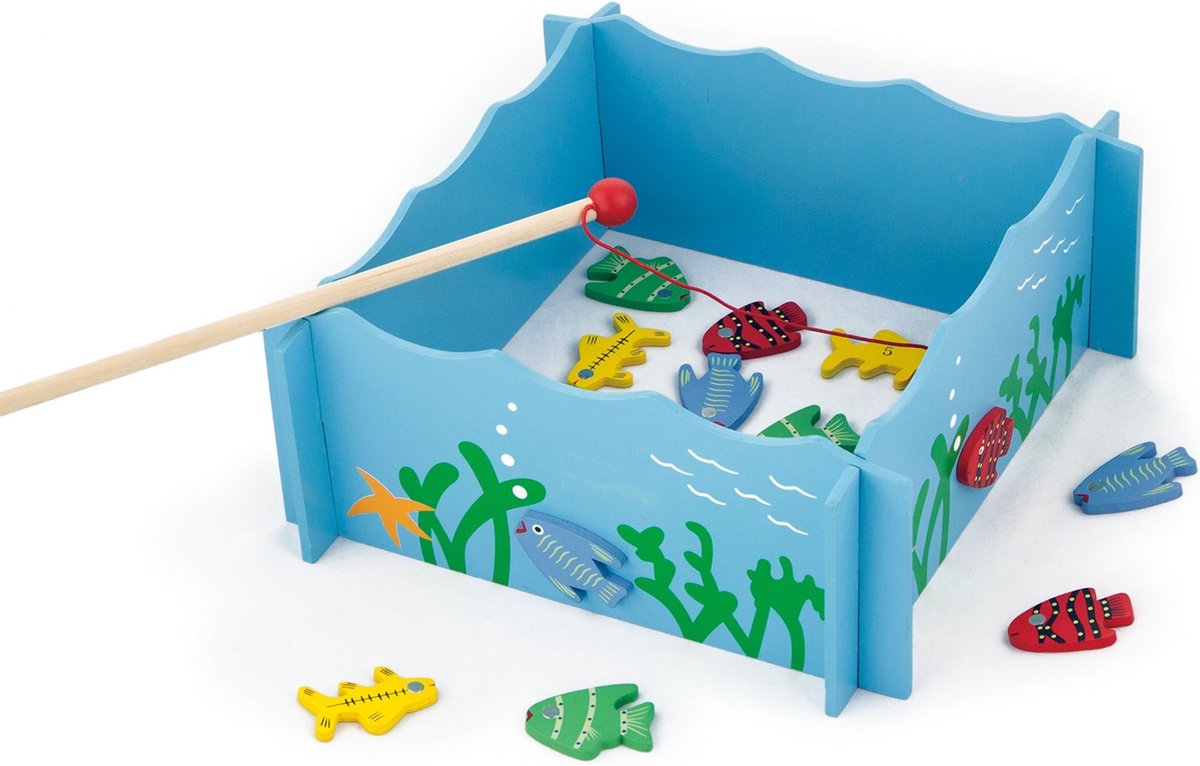 Vigatoys viga toys - magnetisch visspel