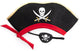 Piccole avventure - cappello da pirata deluxe - con benda sull'occhio