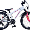 Volare xc race kinderfiets - 20 inch - wit roze - 7 speed