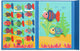 Scratch mix and match - pesce - 51,5x25,6x1 cm - magnetico - 3 anni