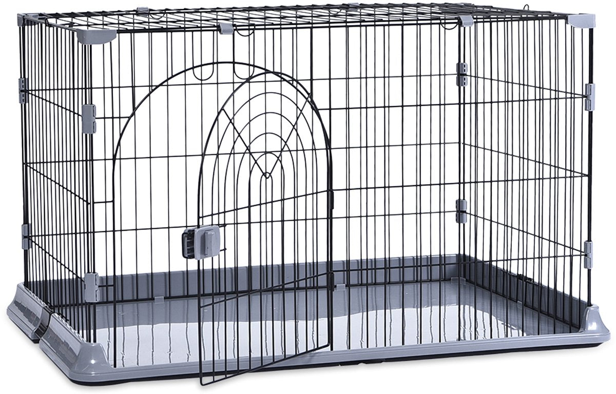 Gabbia per gatti Duvo - nera