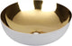 Lavabo Differnz Shine 40x40x13,5cm cerámica oro blanco