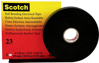 3 m scotch 23 scotch23-19x9,15 nastro per riparazioni scotch 23 nero (l x l) 9,15 m x 19 mm 1 pezzo(i)