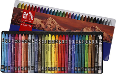 Caran dache caran d'ache neocolor i, l: 10 cm, thickness 8.5 mm, various colors, 30 pieces 1 box