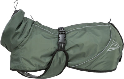 Trixie abrigo para perros invierno explore thermo verde oliva
