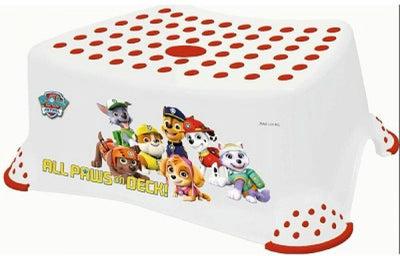 Sgabello Keeper Paw Patrol - bianco - per imparare a usare il WC e lavarsi i denti