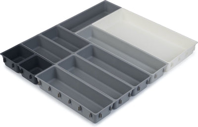 Set organizer per cassetti Joseph Joseph Blox - cassettiera - portaposate - 10 pezzi cliccabili - antiscivolo modulare