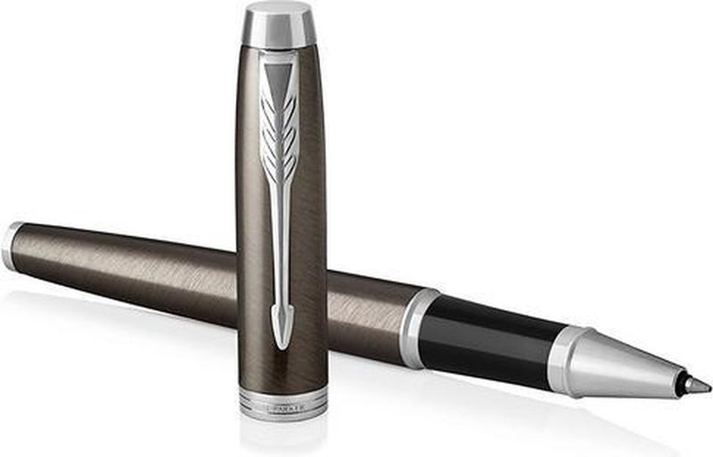 Parker im penna roller | espresso scuro | pennino fine | inchiostro nero | confezione regalo