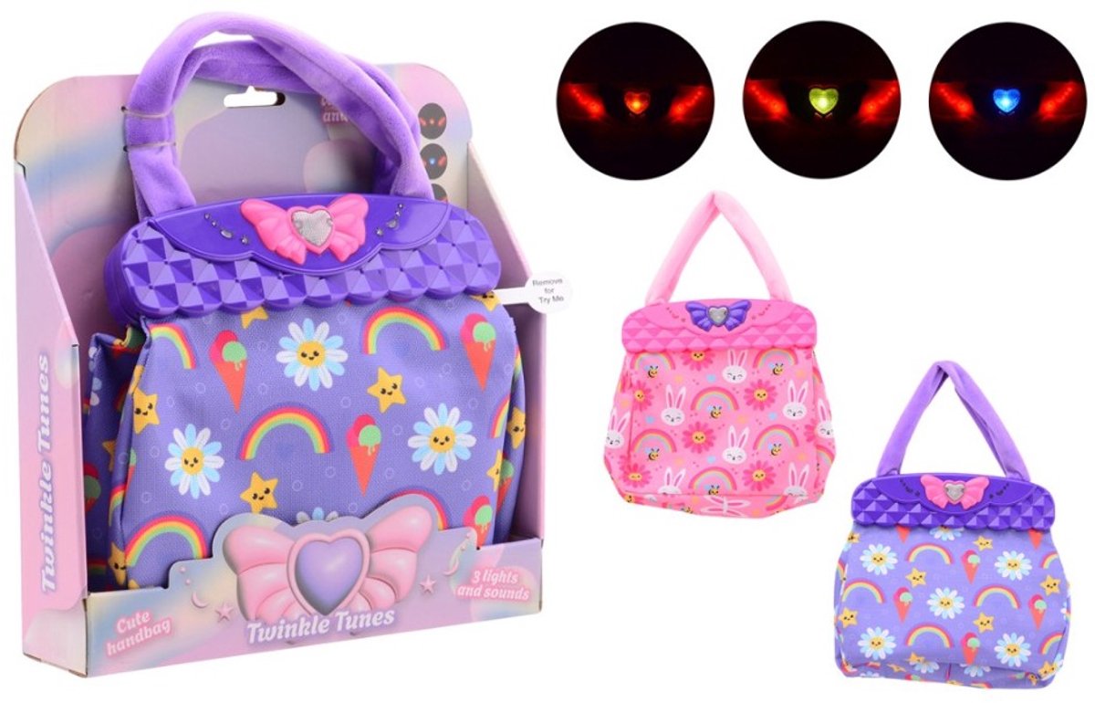 Borsa Johntoy con luci e suoni - rosa