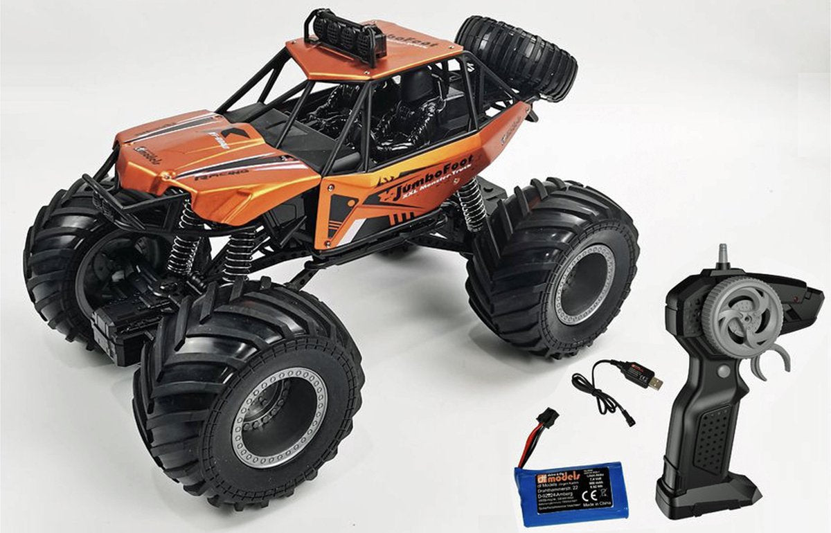 Df-models df jumbo foot v2 fuoristrada 1:10 pronto per l'uso (rtr)