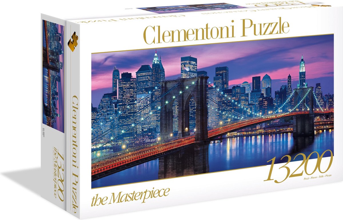 Clementoni - puzzle - 13200 pezzi - new york - puzzle per adulti