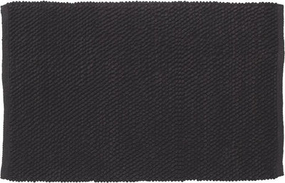 Sealskin - delhi bath mat 60x90 cm - cotton - dark gray