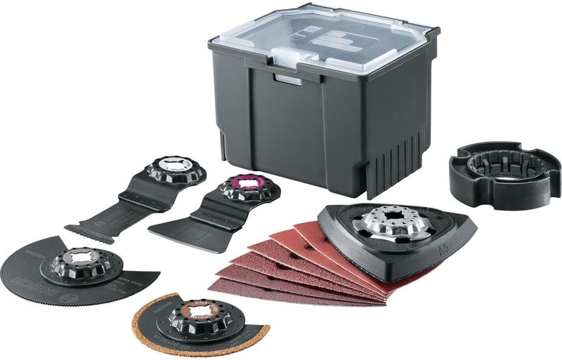 Bosch 2609256f49 starlock accesorios multiherramienta de 12 piezas