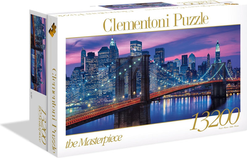 Clementoni - rompecabezas - 13200 piezas - nueva york - rompecabezas para adultos
