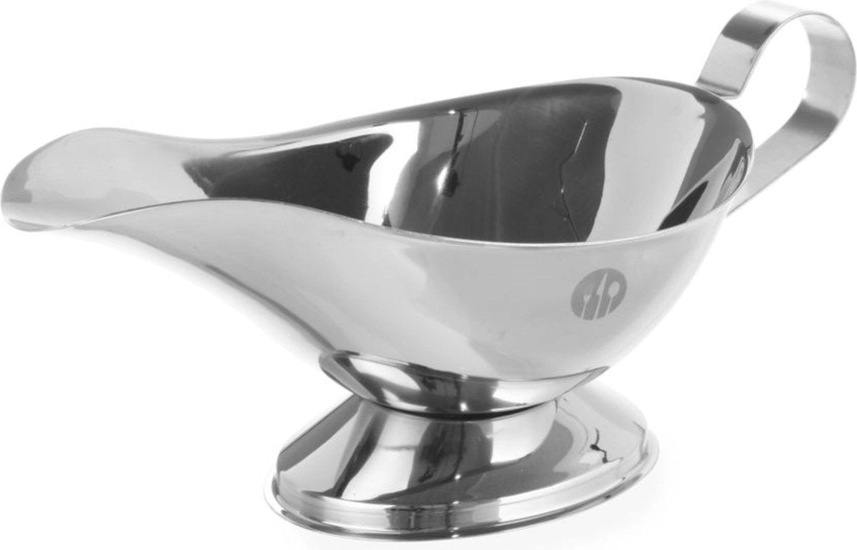 Salsera Hendi a pie – acero inoxidable – apta para lavavajillas – 0,46l