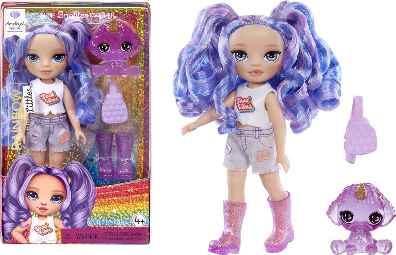 Rainbow high littles minipop - amethyst paars