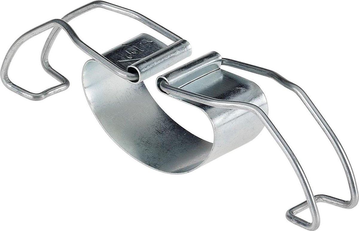 Westmark set di 10 morsetti universali per conserve per chiudere barattoli di conserve, acciaio, argento, 40502251