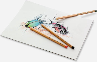 Lápiz pitt pastel faber-castell - 101 blanco - fc-112201
