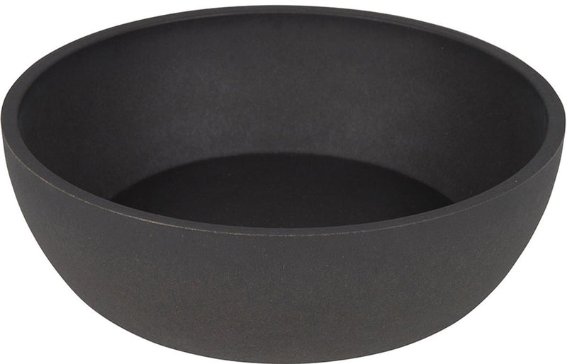 Comedero para perros de bambú District 70 – paquete de 2 – gris oscuro – talla m – antideslizante – cuenco de agua para comida para perros
