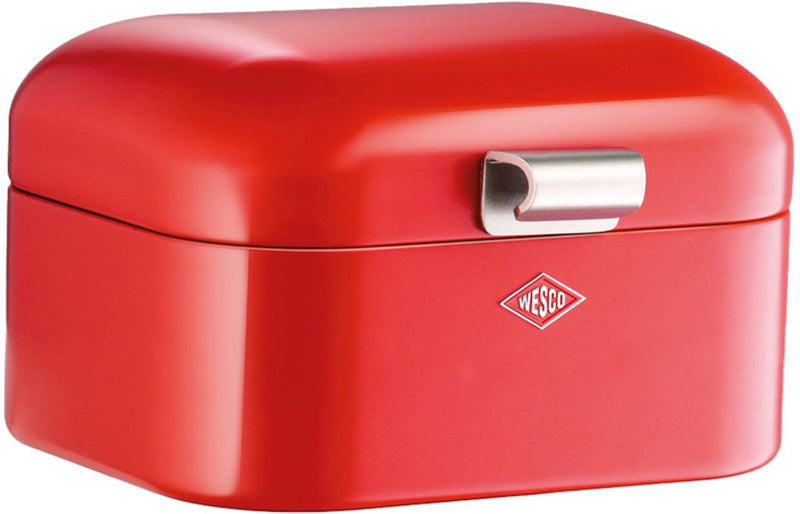Panera Wesco mini grandy | 2 litros - tamaño s | metal - rojo | caja de pan
