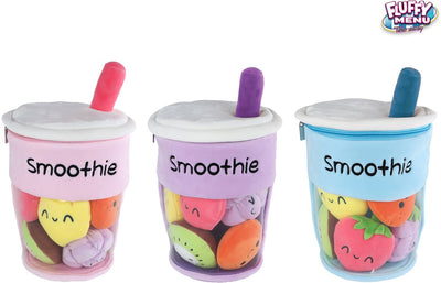 Menu soffice coccole peluche - tazza di frullata con frutta, 26 cm