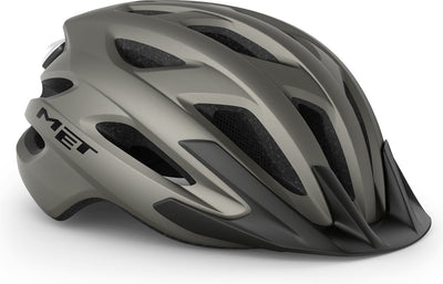 Con casco de bicicleta crossover mips hombre mujer - casco de bicicleta urbana adultos - talla m - titanio mate
