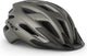 Met crossover mips fietshelm mannen vrouwen - stadsfietshelm volwassenen - maat m - titanium matt