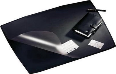 Durable 7201 720101 desk pad black (w x h) 650 mm x 520 mm